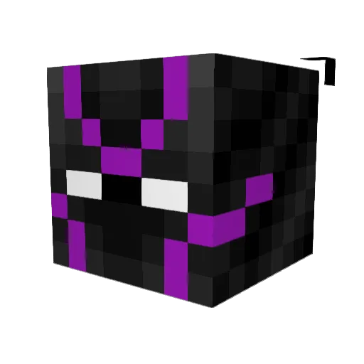 black_panther75 Minecraft avatar head, 3D render