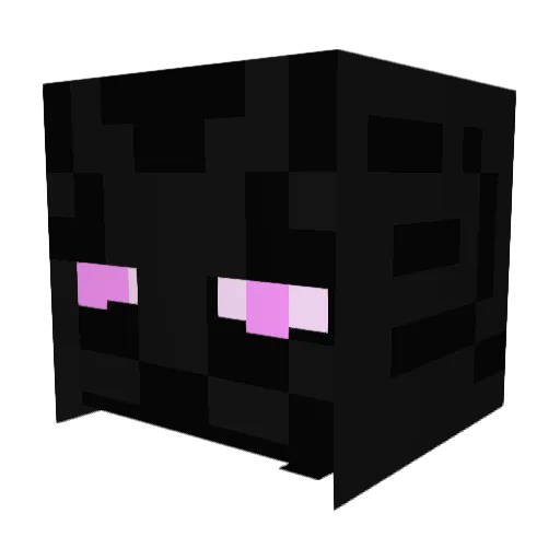 blackdragon05 Minecraft avatar head, 3D render