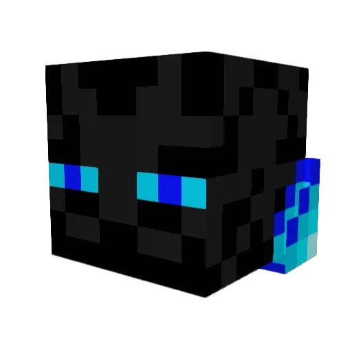 blackenderman04 Minecraft avatar head, 3D render