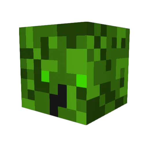 blackhawk_17593 Minecraft avatar head, 3D render
