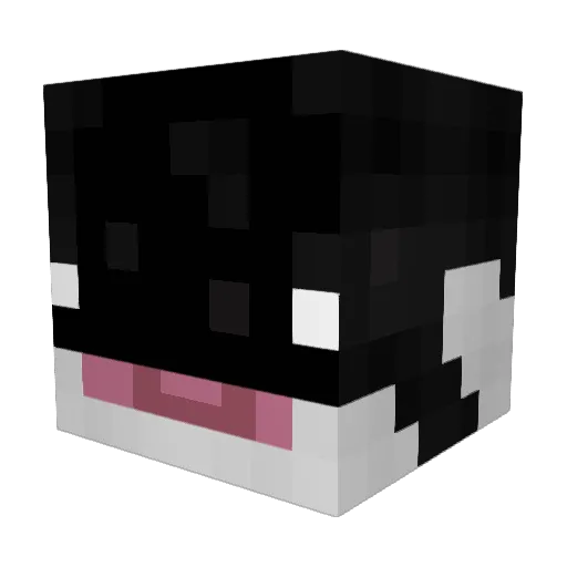 blackjack27 Minecraft avatar head, 3D render