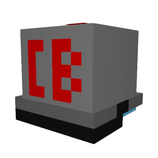 blackmagic556 Minecraft avatar head, 3D render