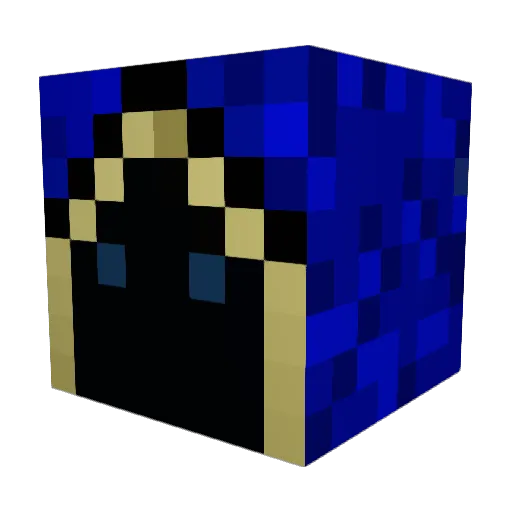 blackmo99 Minecraft avatar head, 3D render