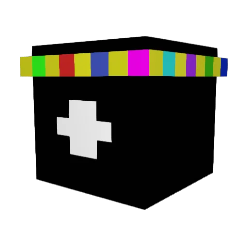 blackninja449 Minecraft avatar head, 3D render