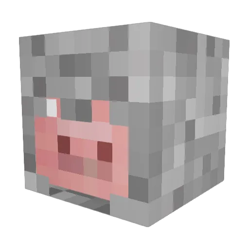 blackopspro954 Minecraft avatar head, 3D render