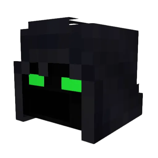 blackpanther69 Minecraft avatar head, 3D render
