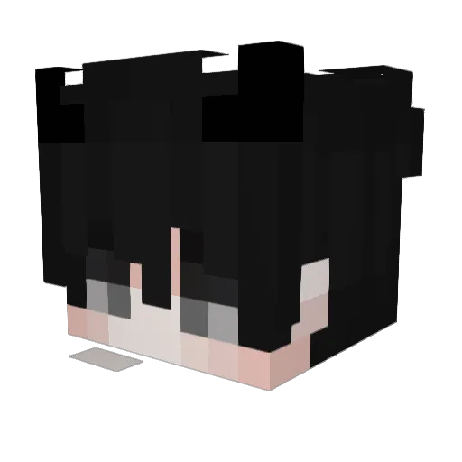 blackroyale98 Minecraft avatar head, 3D render