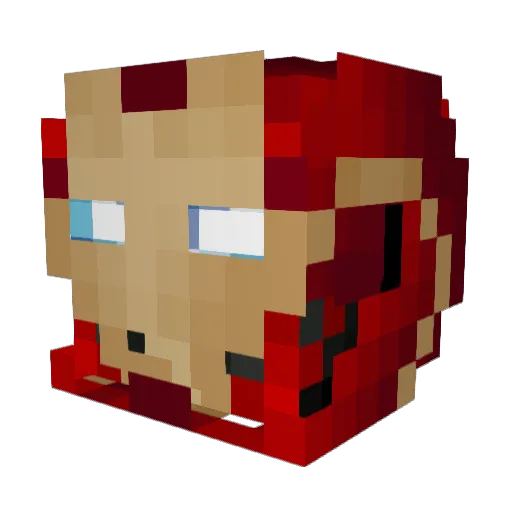 blacksmith61 Minecraft avatar head, 3D render