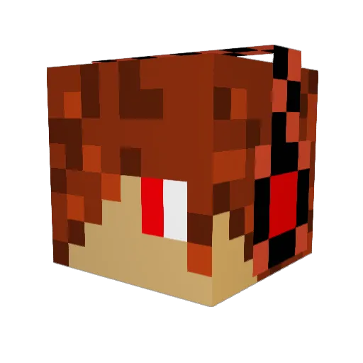 blacksmith_pride Minecraft avatar head, 3D render
