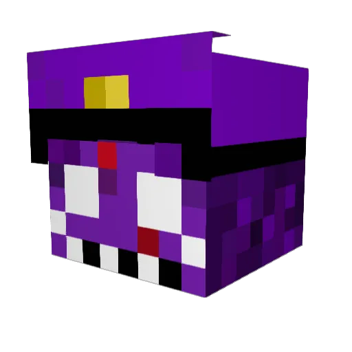 blackstar777 Minecraft avatar head, 3D render