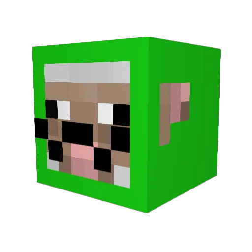 blackswords278 Minecraft avatar head, 3D render