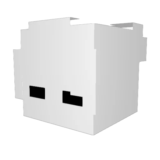 blade0987 Minecraft avatar head, 3D render