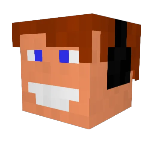 blade235 Minecraft avatar head, 3D render