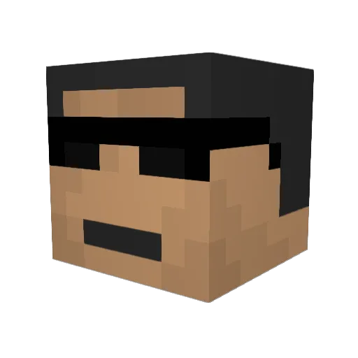 blade4433 Minecraft avatar head, 3D render