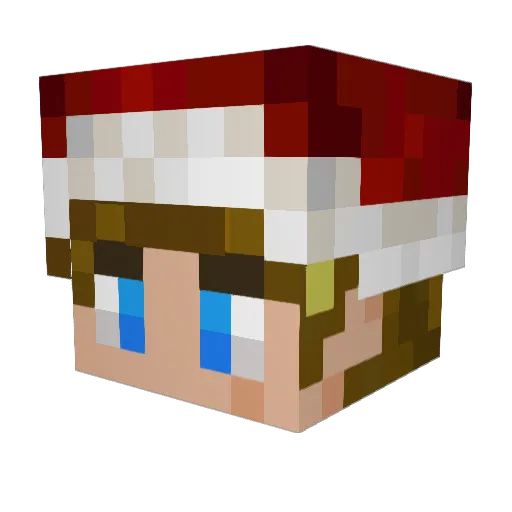 bladeblazer2 Minecraft avatar head, 3D render