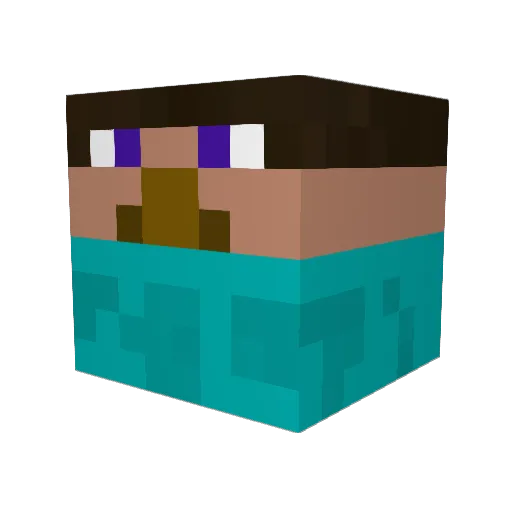 blademan1 Minecraft avatar head, 3D render