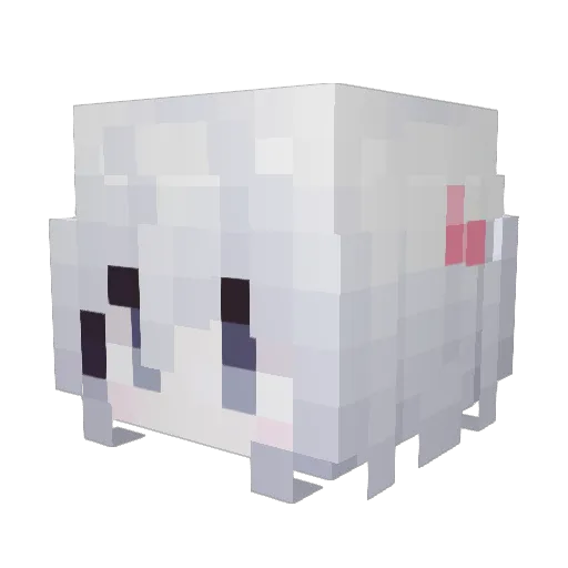 bladeofmiiquella Minecraft avatar head, 3D render