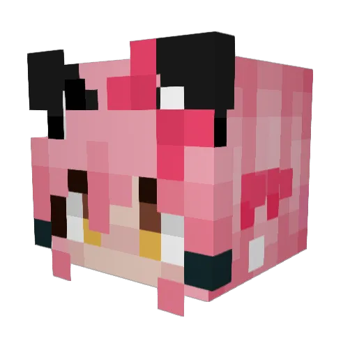 blades575 Minecraft avatar head, 3D render