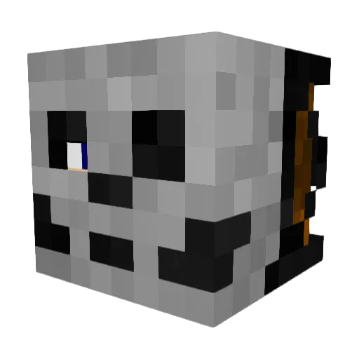 bladewing98 Minecraft avatar head, 3D render