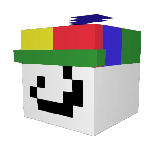 blaeblaer Minecraft avatar head, 3D render