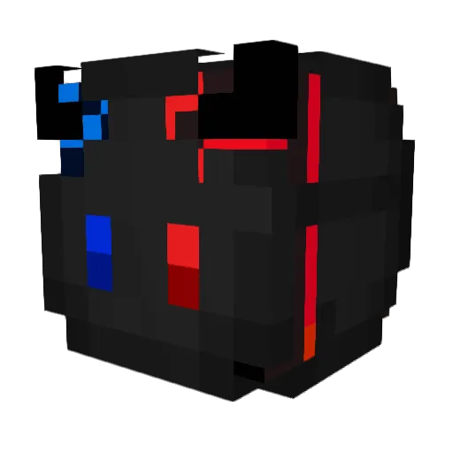 blaihzz Minecraft avatar head, 3D render