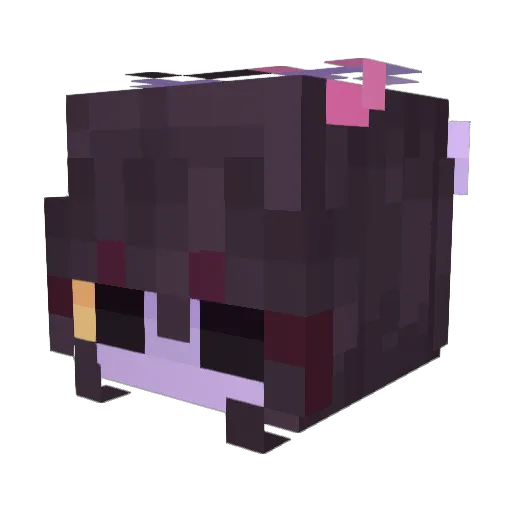 blairencrisis Minecraft avatar head, 3D render