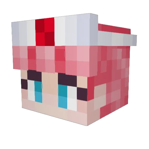 blaisoffire Minecraft avatar head, 3D render