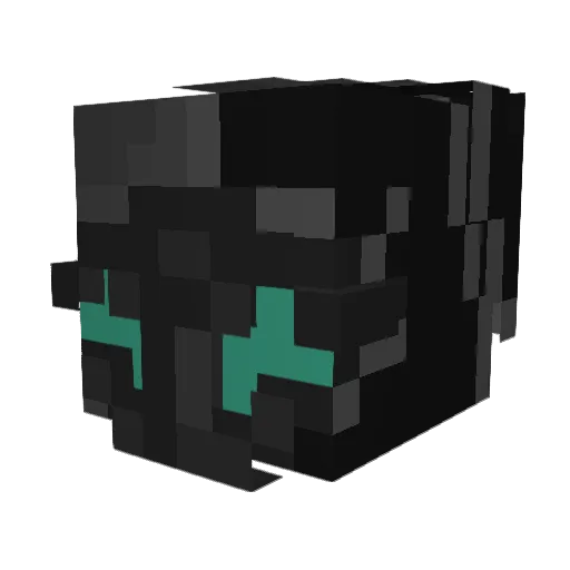 blake08thebeast Minecraft avatar head, 3D render