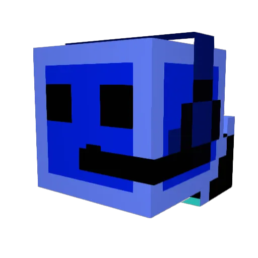 blake53 Minecraft avatar head, 3D render