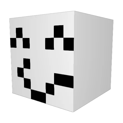 blake_wong Minecraft avatar head, 3D render