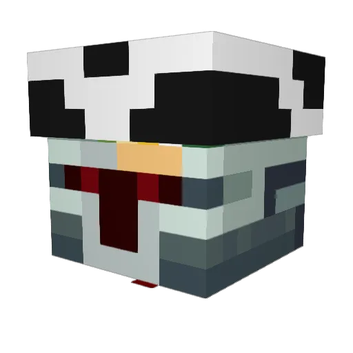 blakebear4552 Minecraft avatar head, 3D render