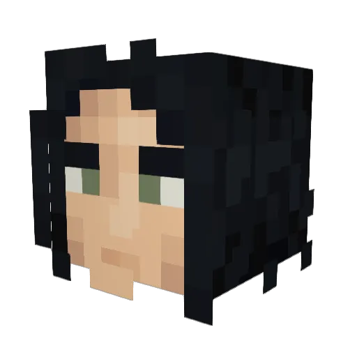 blakemelvin227 Minecraft avatar head, 3D render
