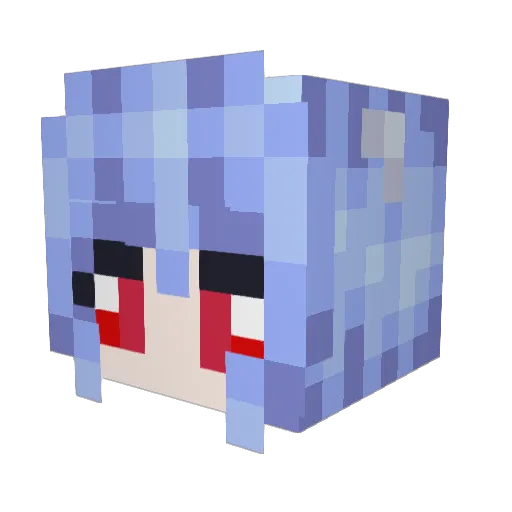blakester2002 Minecraft avatar head, 3D render