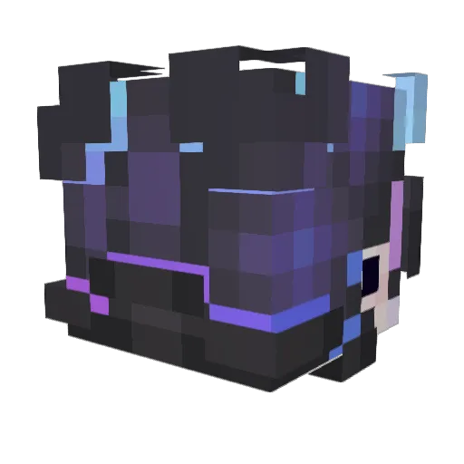 blam666 Minecraft avatar head, 3D render