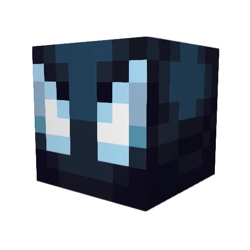 blamearcher Minecraft avatar head, 3D render