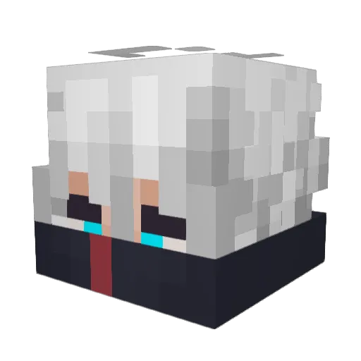Minecraft-Avatar von blanahej: Kopf als 3D-Render