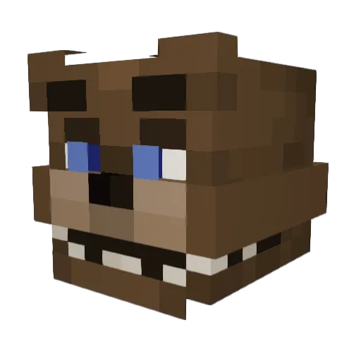 blanboy1 Minecraft avatar head, 3D render