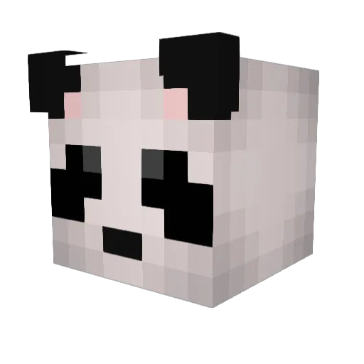 blangzo Minecraft avatar head, 3D render