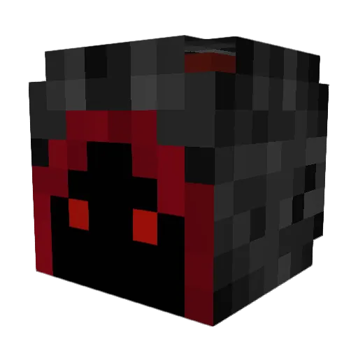 blanks007 Minecraft avatar head, 3D render