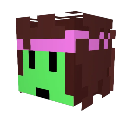 Minecraft-Avatar von blargOfEpic: Kopf als 3D-Render