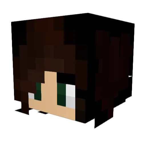 blasphemy_mc Minecraft avatar head, 3D render