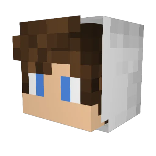 blastboy27 Minecraft avatar head, 3D render