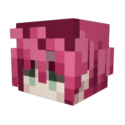 blavkmambo Minecraft avatar head, 3D render