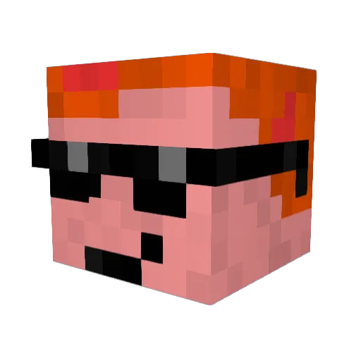 blayce88 Minecraft avatar head, 3D render