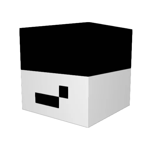 blazedrqq Minecraft avatar head, 3D render