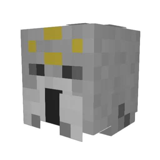 blazefrost502 Minecraft avatar head, 3D render