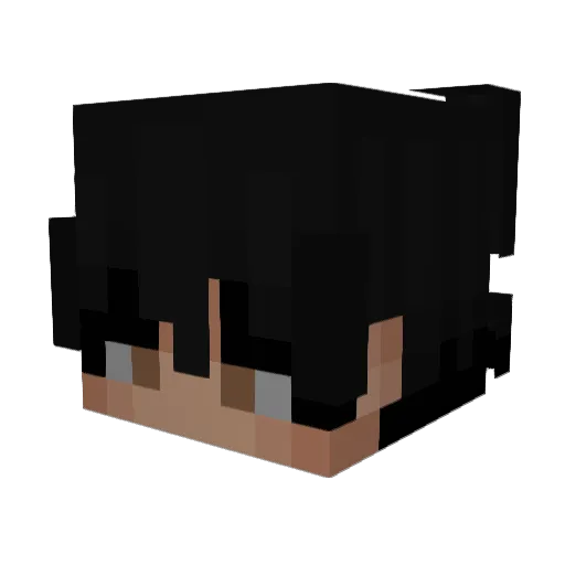 blazej09151 Minecraft avatar head, 3D render