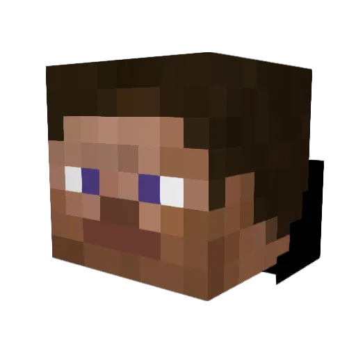 blazejj_b Minecraft avatar head, 3D render