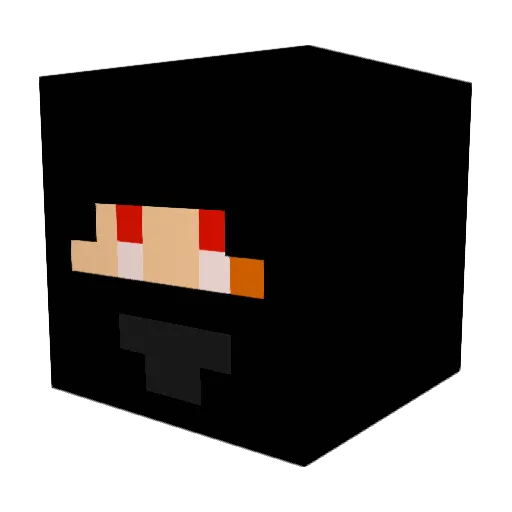 blazer5 Minecraft avatar head, 3D render