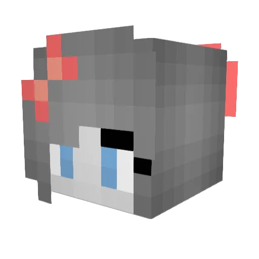 blazertazer3497 Minecraft avatar head, 3D render